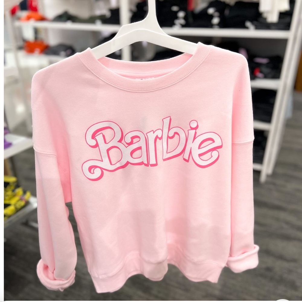Pink Barbie sweatshirt